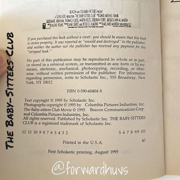 Bundle Sale 3 for $15 | Baby-Sitters Club | A.L. Singer | Based on the Books | 1 - Picture 7 of 8